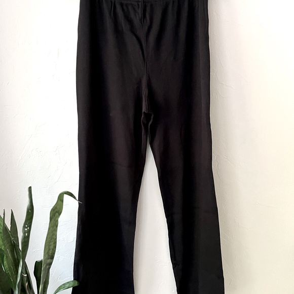 đź–¤EVERLANE RIBBED FLARE PANTS IN BLACK M - Picture 5 of 6